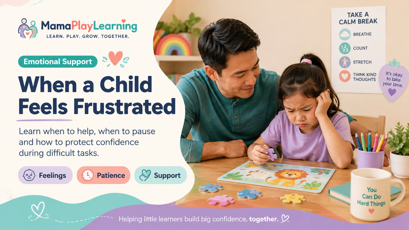 Helping a frustrated child