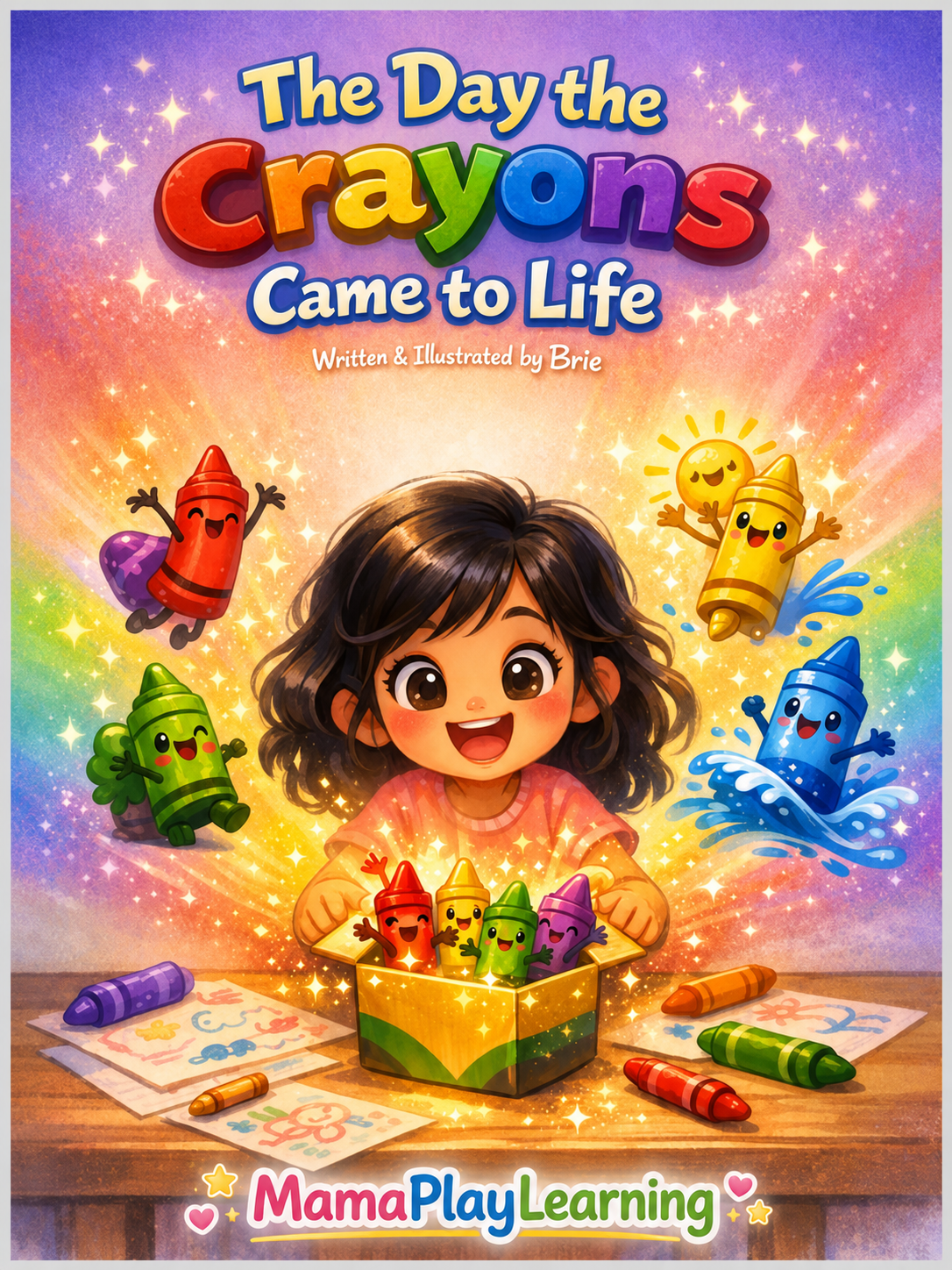 The Day the Crayons Came to Life cover