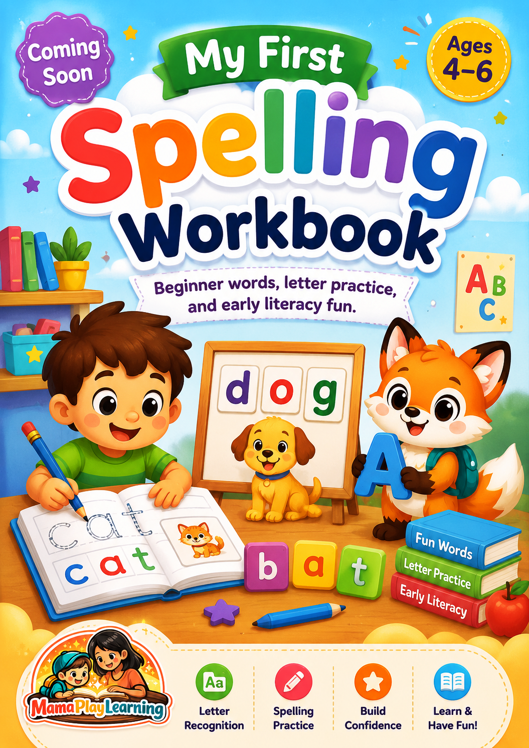My First Spelling Workbook cover