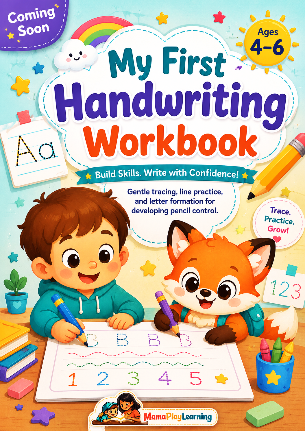 My First Handwriting Workbook cover