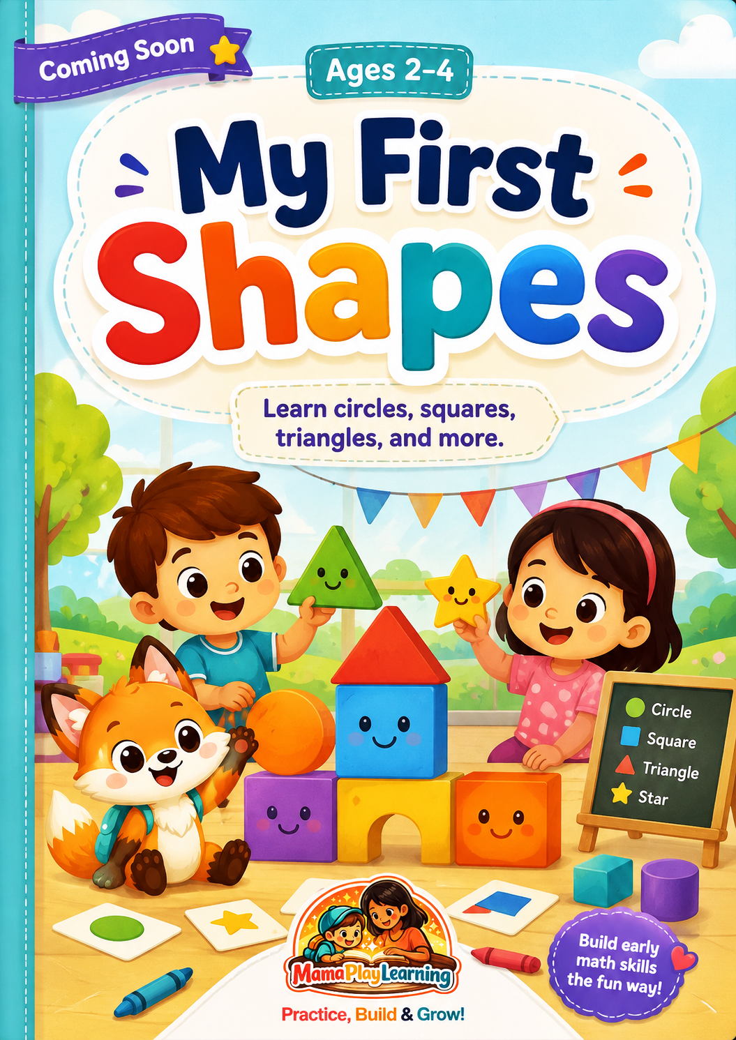 My First Shapes workbook cover