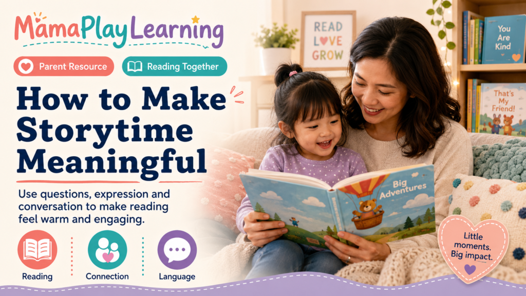 How to Make Storytime Meaningful