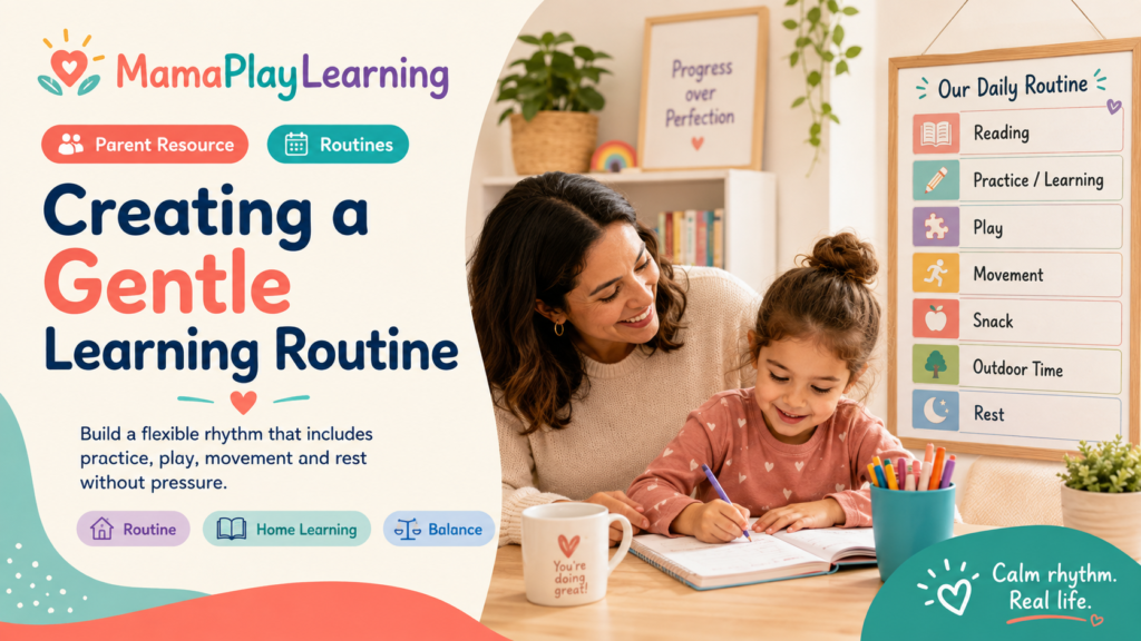 Creating a Gentle Learning Routine